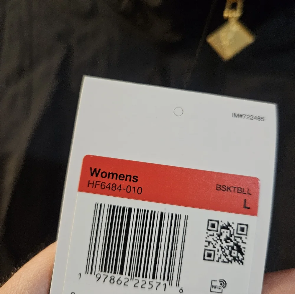 Nike Women's WNBA Black Woven Jacket: LIMITED EDITION: NEW WITH TAGS: SIZE L